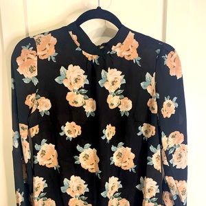 Forever 21 blue blouse